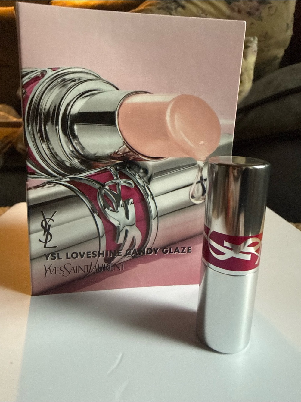 Yves Saint Laurent Loveshine Candy Glaze Lip Gloss - Soft Pink